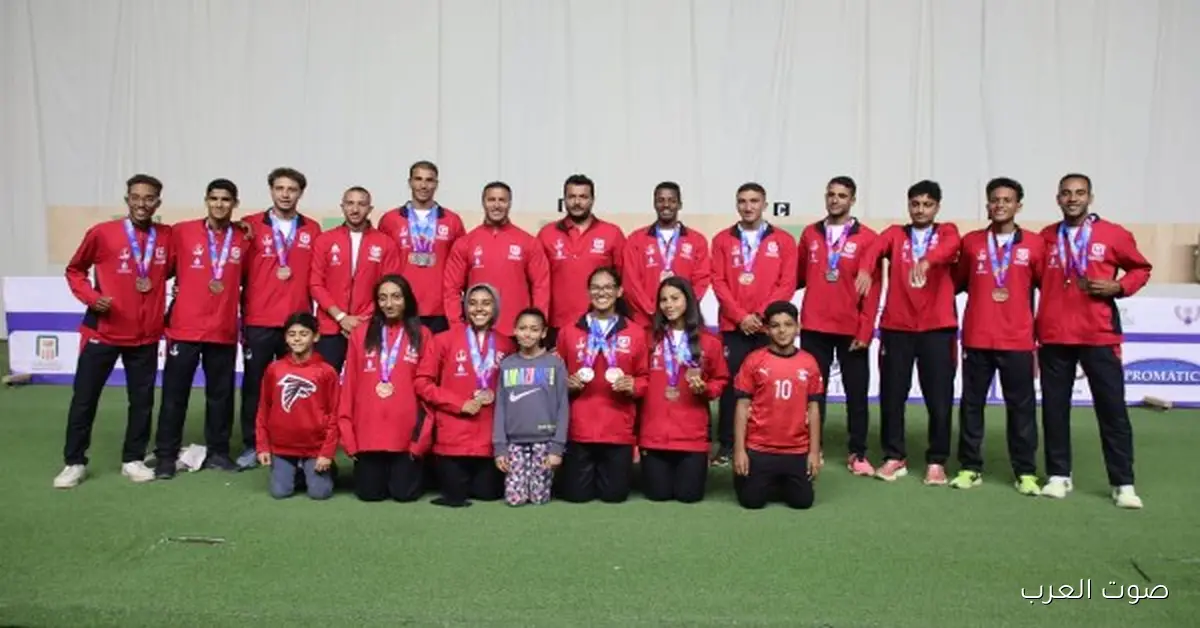 مصر تتألق.. المنتخب يحصد جوائز في بطولة العالم للرماية