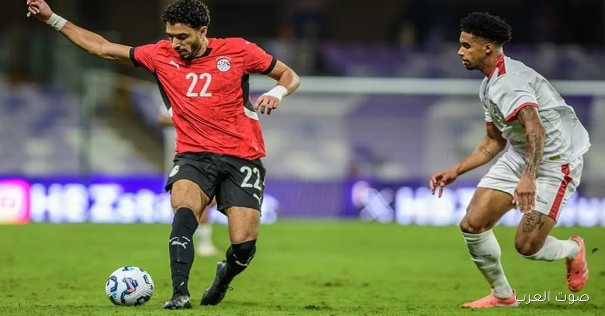 مصر تتخطى كاب فيردي بركلات الترجيح وبتحقق المركز الثالث في بطولة العين