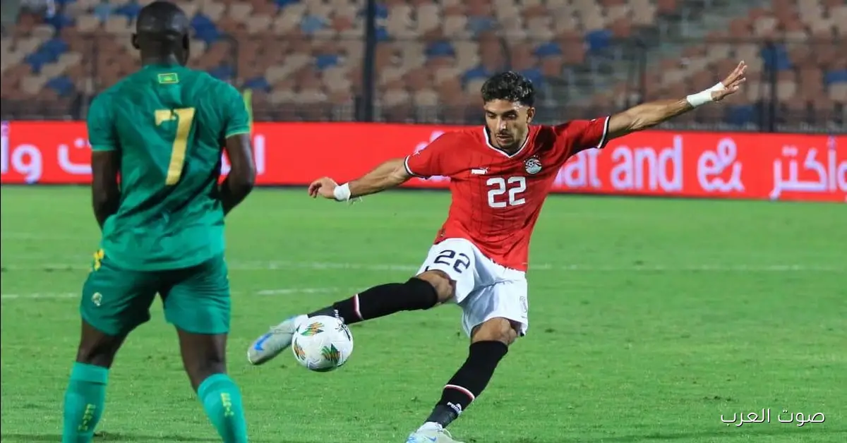 مصر تتعادل مع كاب فيردي بهدف مرموش في الدقيقة 57 في بطولة العين الدولية