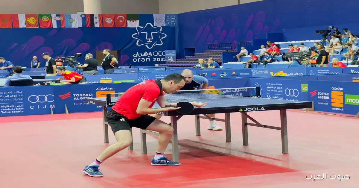 مصر تحقق انتصار تاريخي على تشيلي في كأس العالم للمختلط في تنس الطاولة