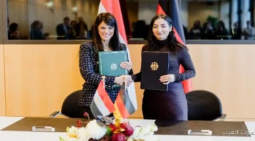 مصر وألمانيا يوقعوا اتفاقيات بـ 2945 مليون يورو