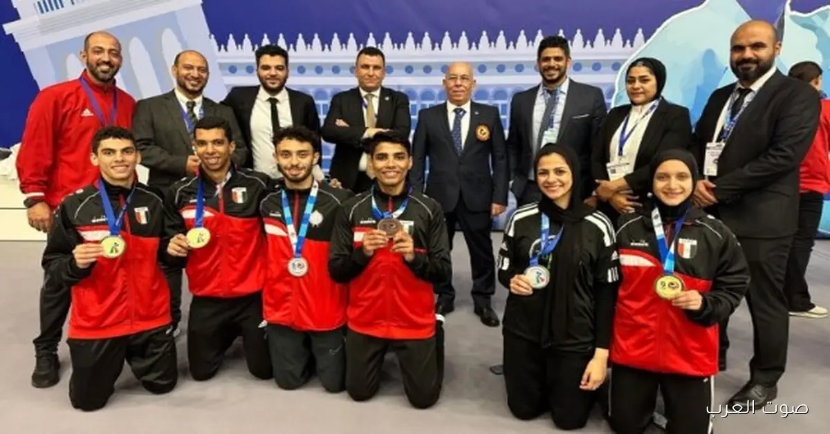 منتخب الكاراتيه يشارك في بطولة العالم في القاهرة بـ 12 لاعب