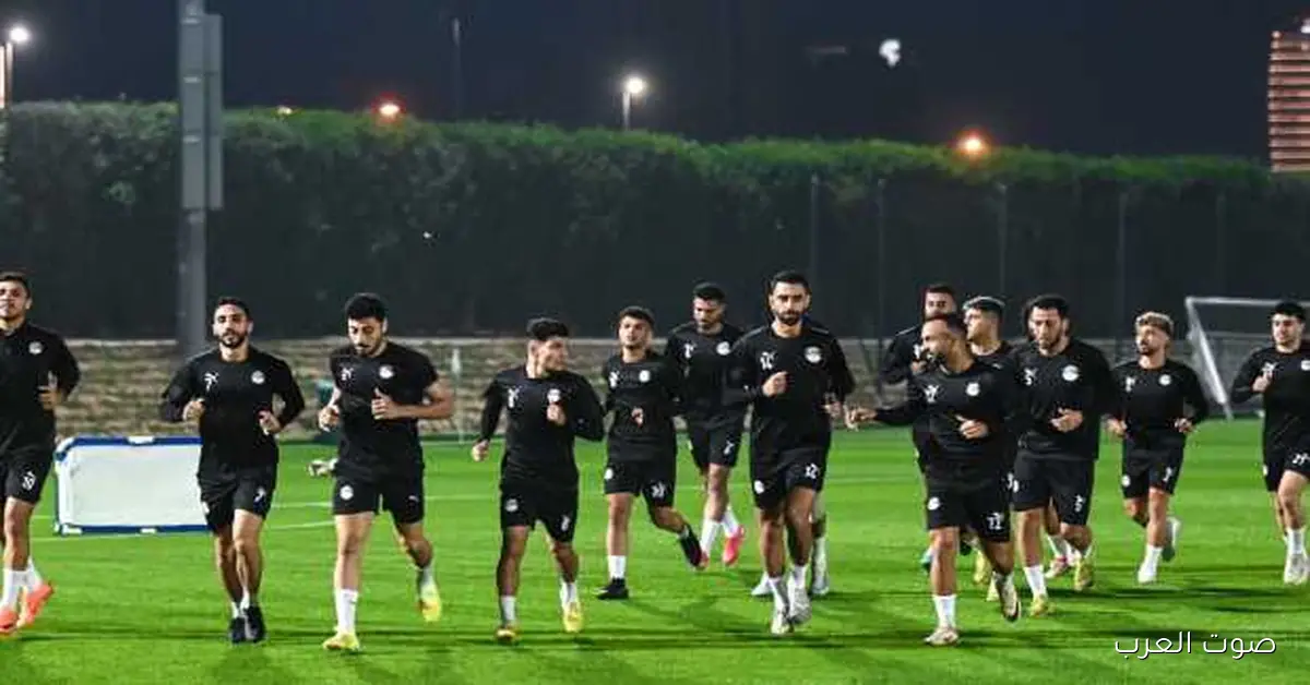 منتخب مصر الثاني يبدأ تدريباته قبل مواجهة الكويت في كأس العرب (صور)