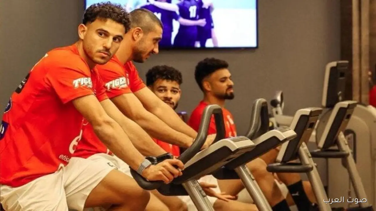 منتخب مصر بيستعد لمواجهة أوزبكستان ودياً بتدريبات استشفائية