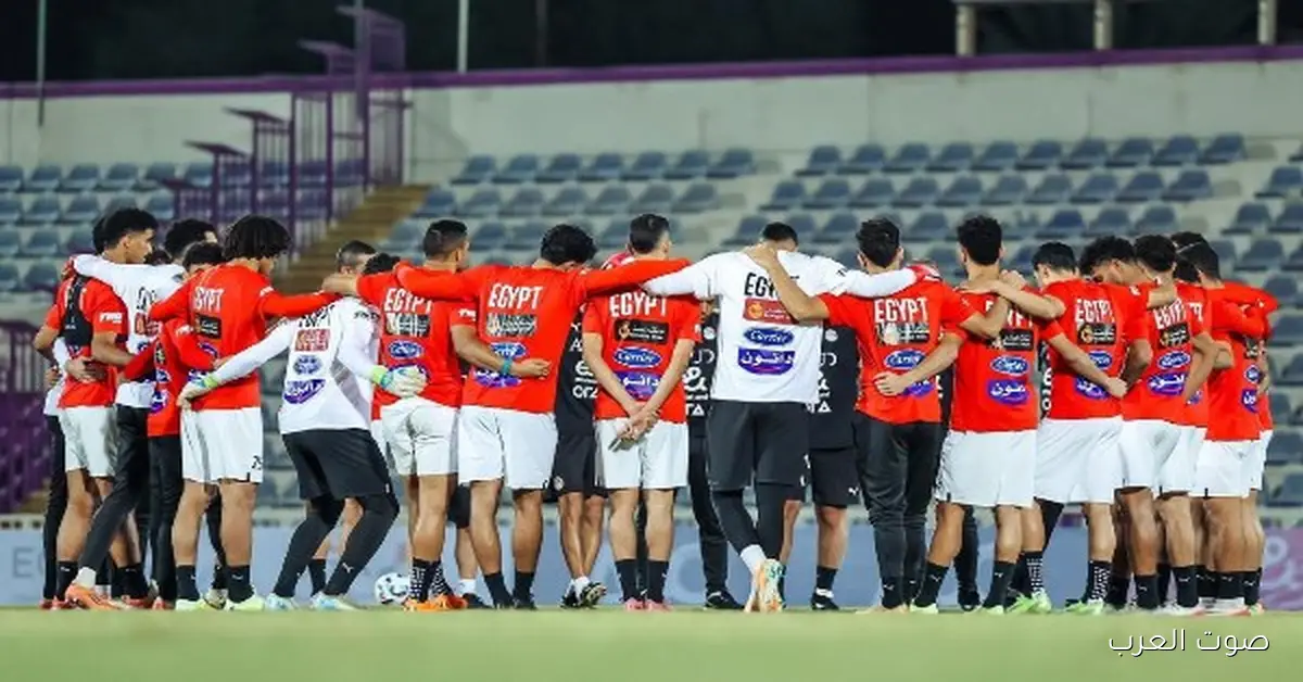منتخب مصر يخلص تدريباته قبل مواجهة كاب فيردي بكرة القدم بكرة بكرة