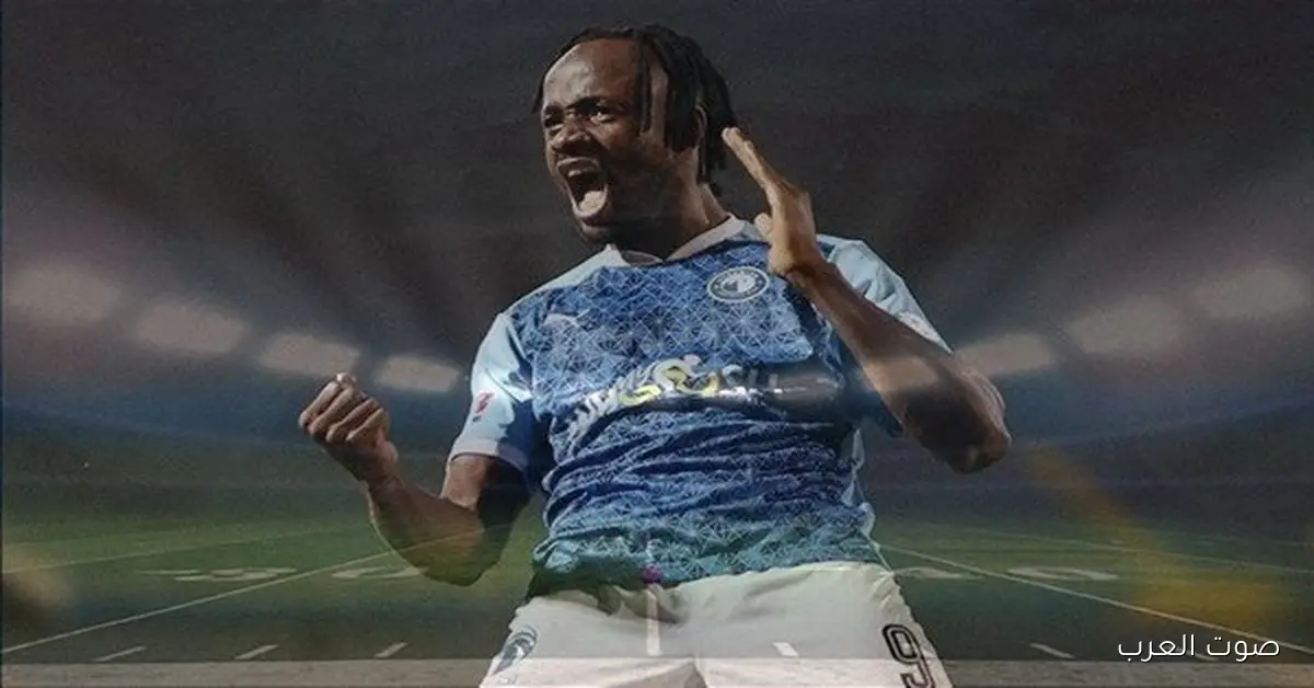 مهاجم بيراميدز يتوج بلقب أفضل لاعب في أفريقيا