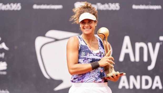 ميار شريف تتأهل لنهائي بطولة توكومان المفتوحة في التنس