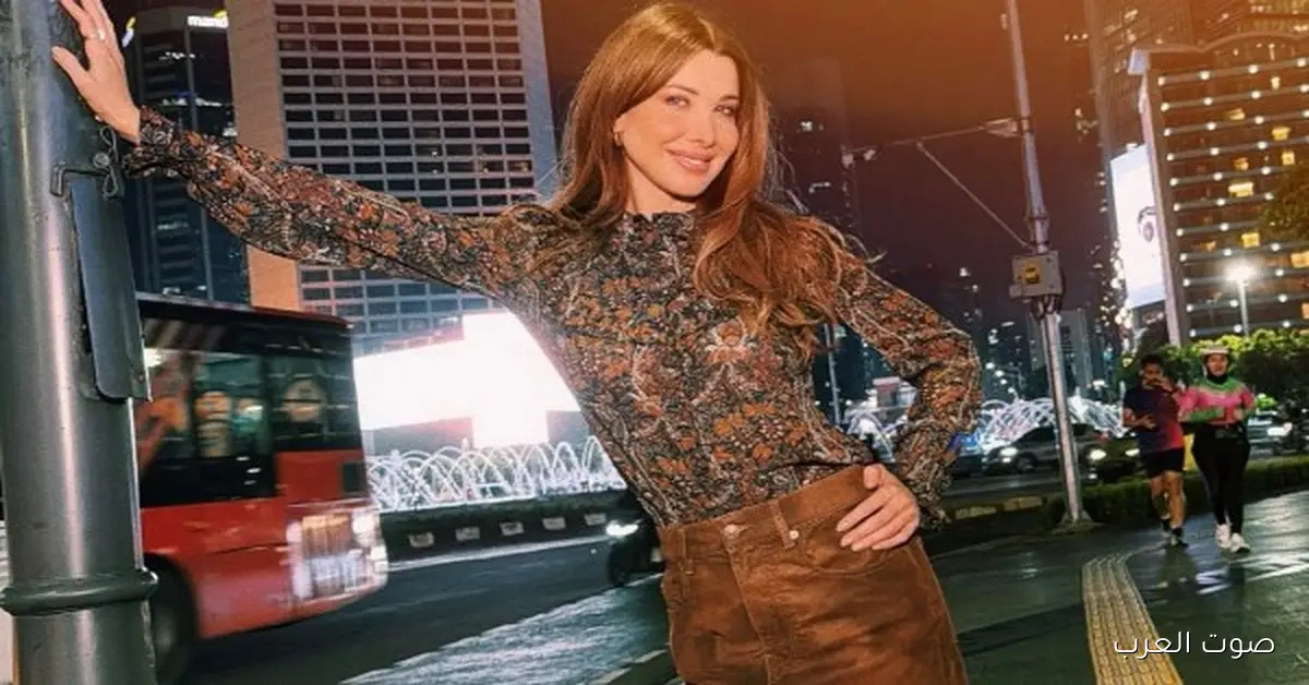 نانسي عجرم بتلفت الأنظار بجيبة قصيرة على إنستجرام