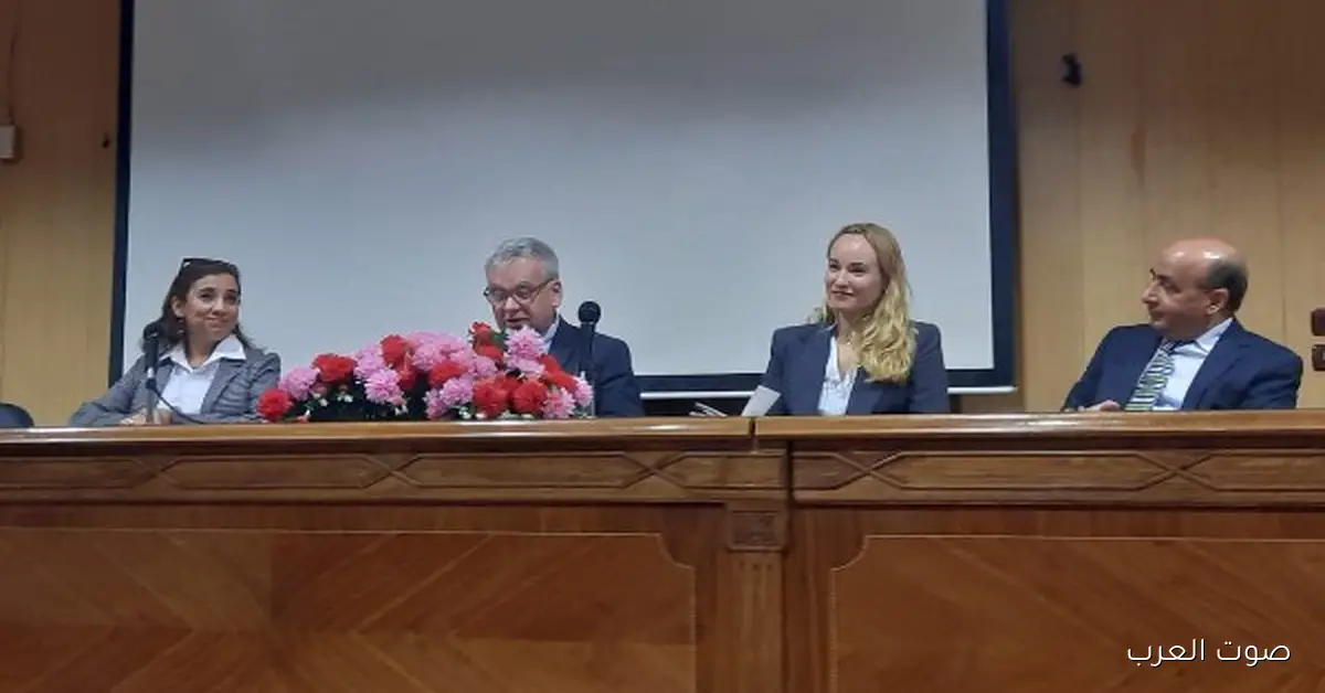 ندوة السفير الألماني في ألسن عين شمس عن فرص التعاون بين مصر وألمانيا