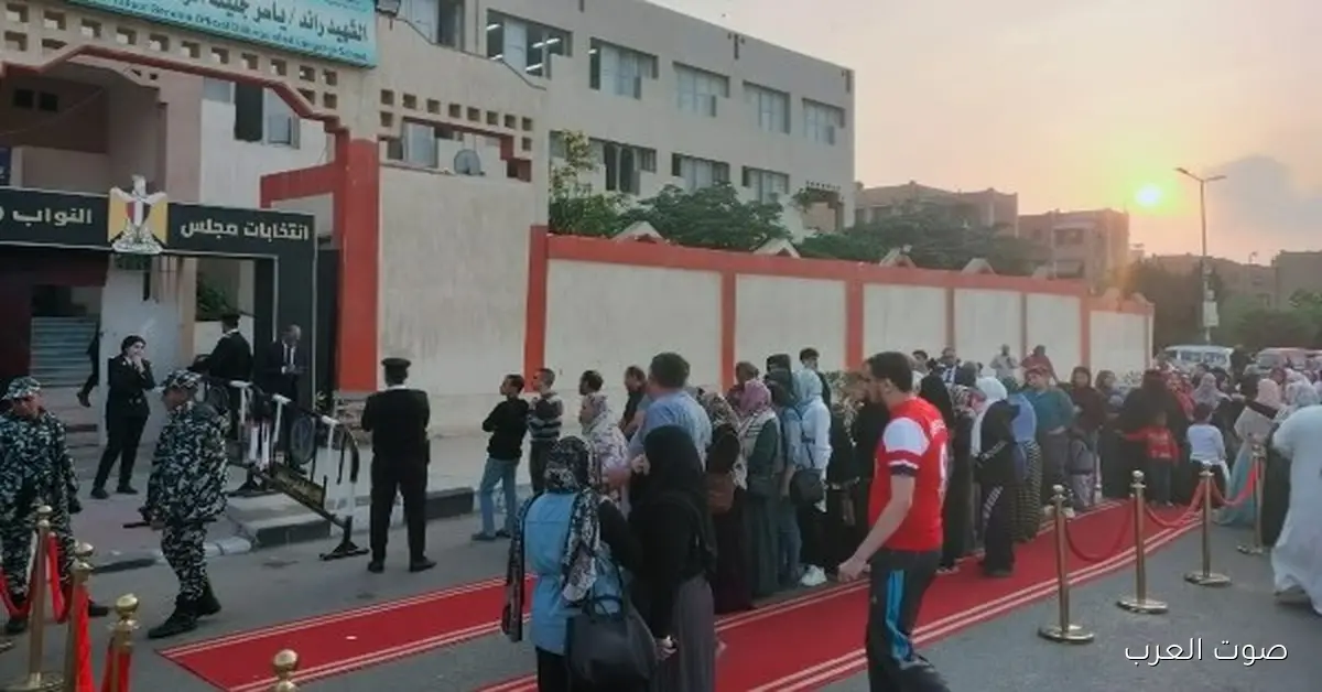 نسبة التصويت في لجنة الشهيد ياسر جنينة بالشروق زادت بشكل ملحوظ عن الفترة الصباحية