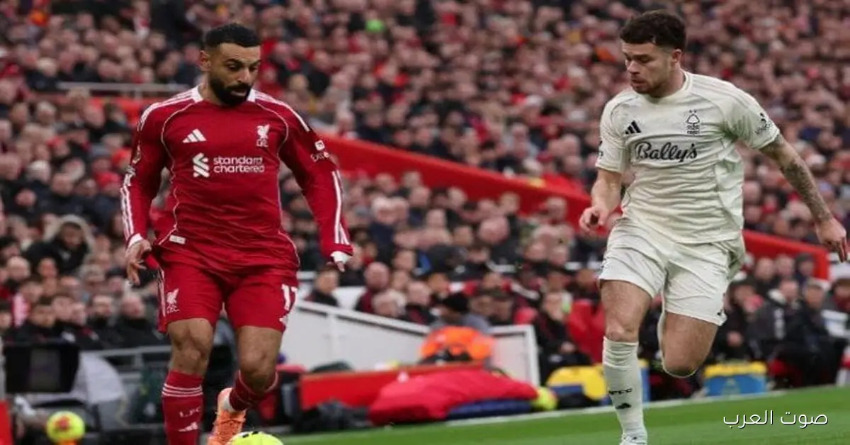 نوتنجهام يضرب ليفربول في ملعبه ويحقق فوز كبير بثلاثية في الدوري الإنجليزي
