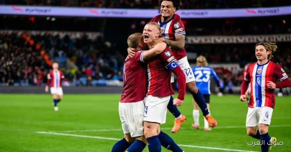 هالاند يشيل النرويج ويقودها للتأهل لكأس العالم بعد الفوز الكبير 4-1 على إيطاليا