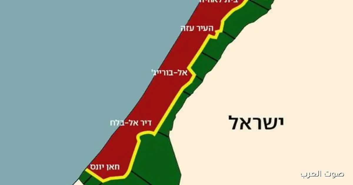 واشنطن بتدرس خطة لتقسيم غزة لمناطق “حمراء وخضراء”