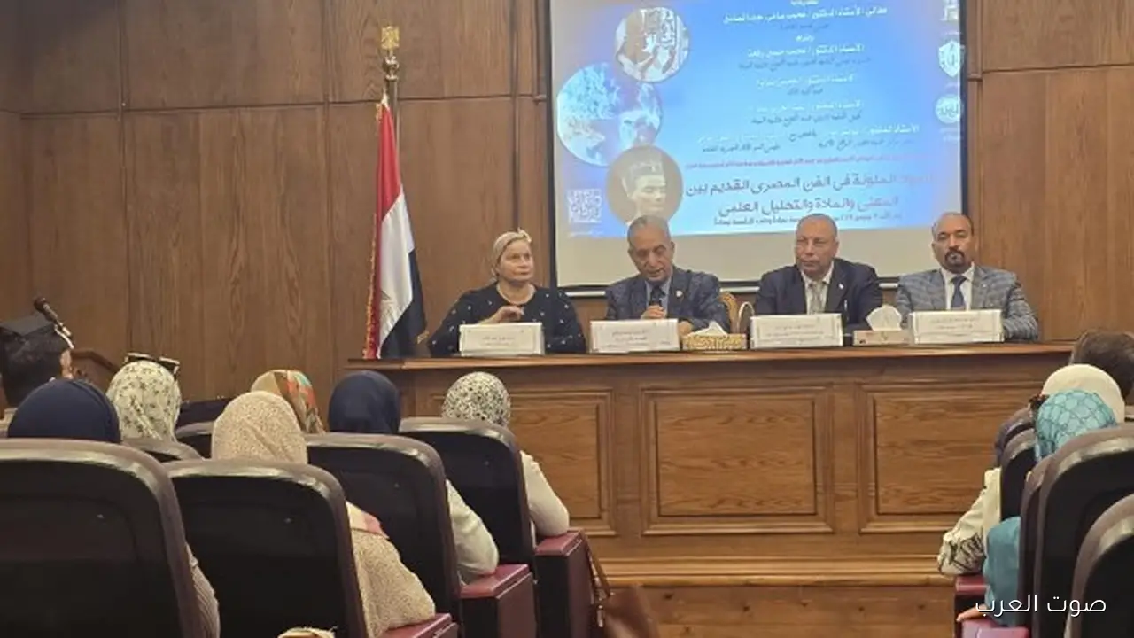 ورشة علمية في كلية الآثار بجامعة القاهرة عن ألوان الفن المصري القديم