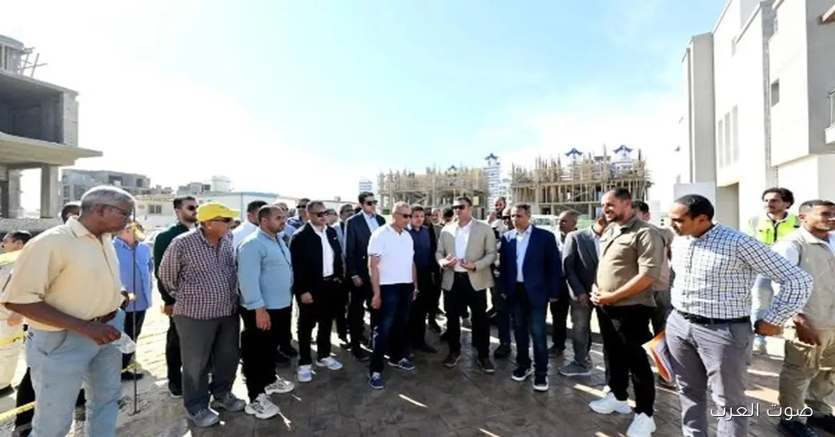 وزير الإسكان يزور مشروع مارينا 8 ويتابع تطوير مدخل مارينا 5