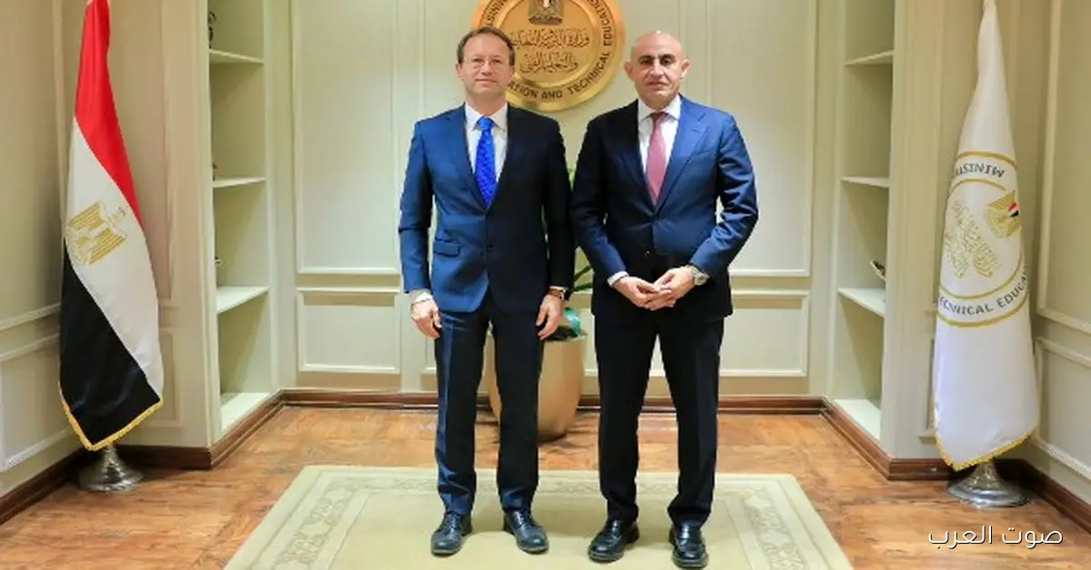 وزير التعليم: بنشتغل على منح شهادات دولية معتمدة لخريجي مدارس التكنولوجيا التطبيقية
