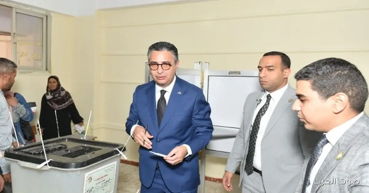 وزير التموين يشارك في انتخابات مجلس النواب 2025