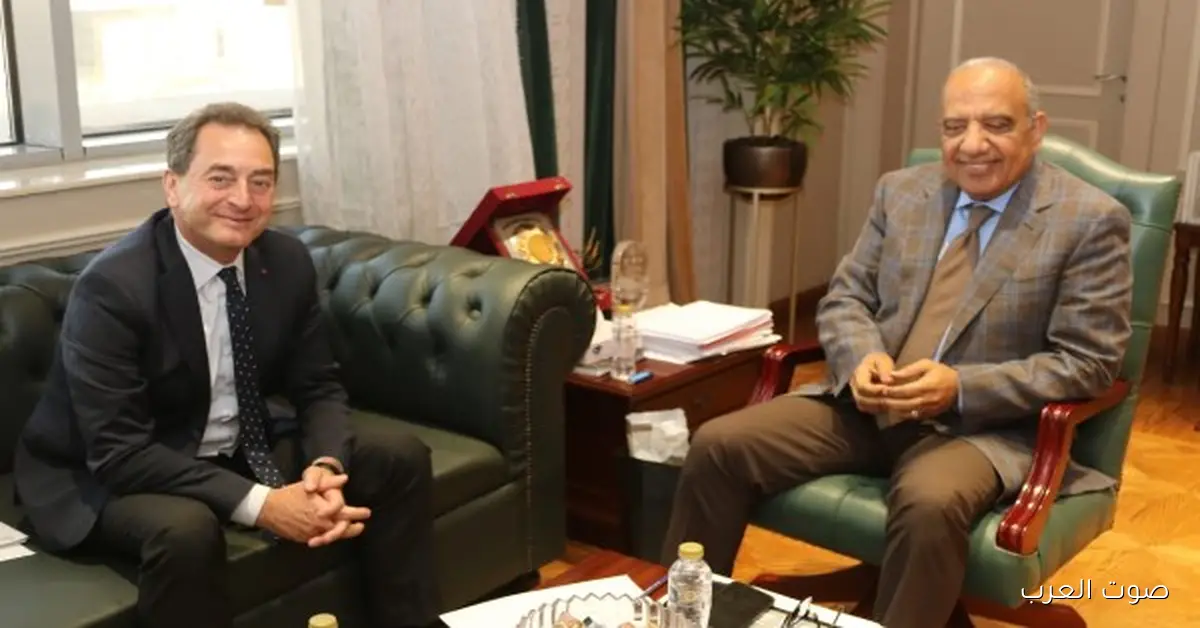 وزير الكهرباء يتكلم مع سفير فرنسا في القاهرة عن دعم وتعزيز فرص الشراكة