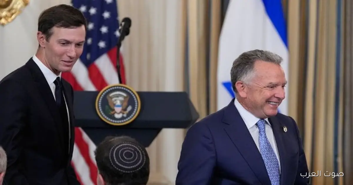 ويتكي وفريق كوشنر يتناقشوا في إسرائيل