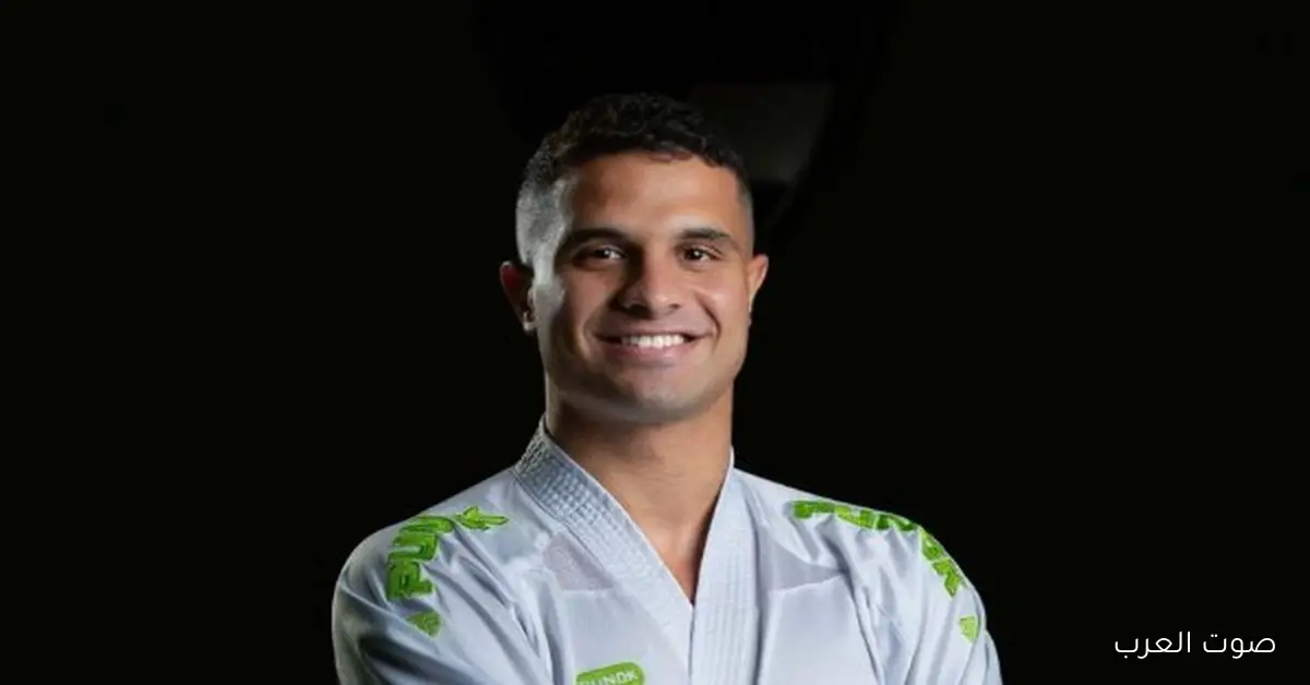 يوسف بدوي من الدجلاوية يشيل الميدالية الذهبية في بطولة العالم للكاراتيه لوزن 84 كجم