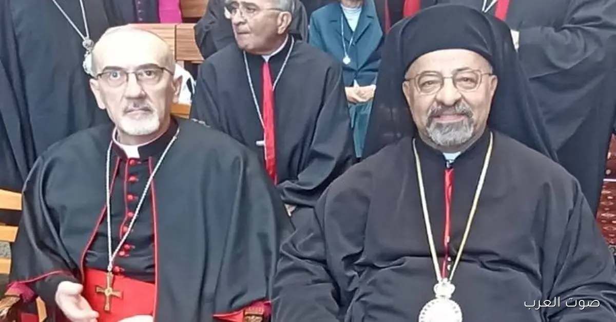 الأنبا إبراهيم إسحق يحضر لقاء البابا لاون مع الأساقفة والكهنة في لبنان