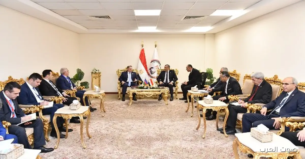 في إطار فعاليات معرض EDEX 2025.. وزير الإنتاج الحربي يقابل وزير الصناعات الدفاعية من أذربيجان