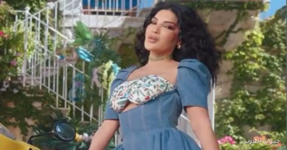 دينا حايك تثير حماس جمهورها لكليب “برواز كبير” من إخراج بتول عرفة