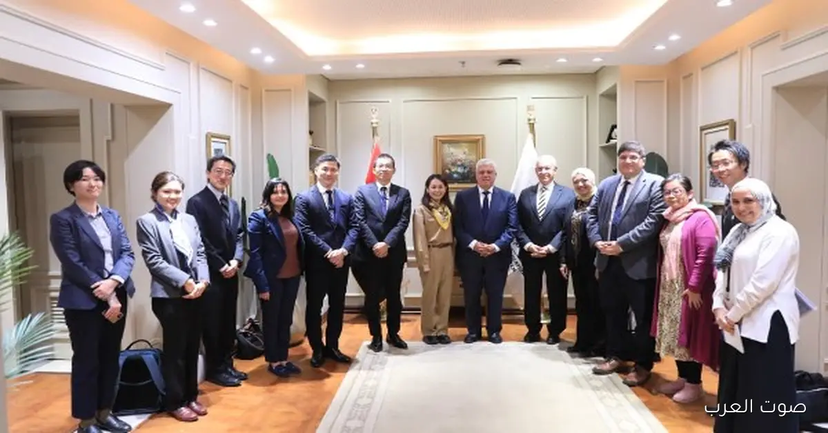 عاشور لوفد “جايكا”: عايزين نطور الابتكار والتنمية المستدامة