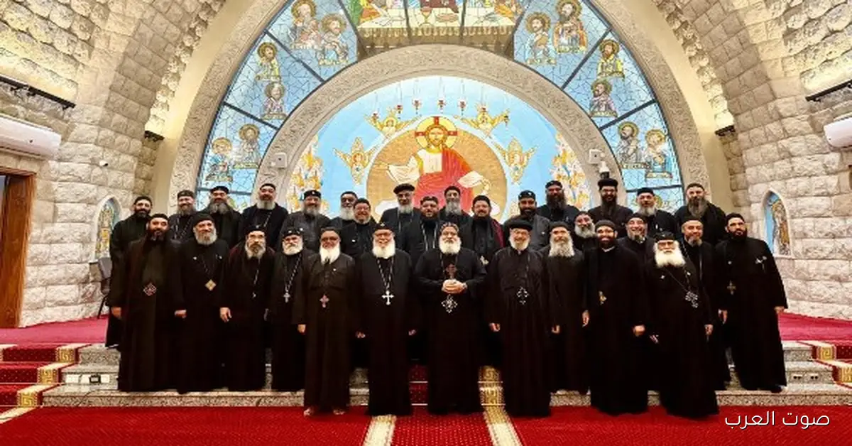 انطلاق أول خلوة روحية لكهنة إيبارشية حلوان والمعصرة