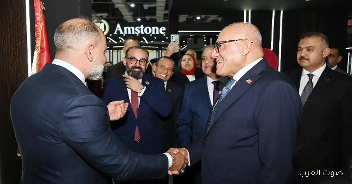 رئيس الهيئة العربية للتصنيع يزور جناح شركة أميستون للصناعات الدفاعية