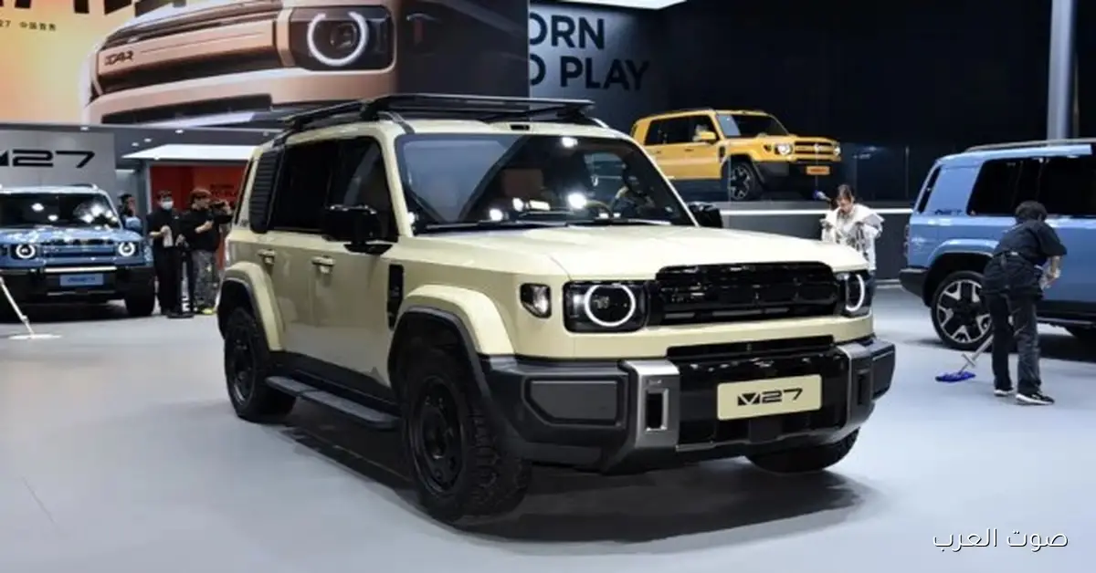 شوفوا شيري iCar V27 الـ SUV لأول مرة | صور