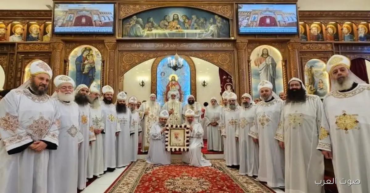 احتفال بمرور عشر سنين على رحيل الأنبا أبراهام مطران الكرسي الأورشليمي في كنائس الخليج