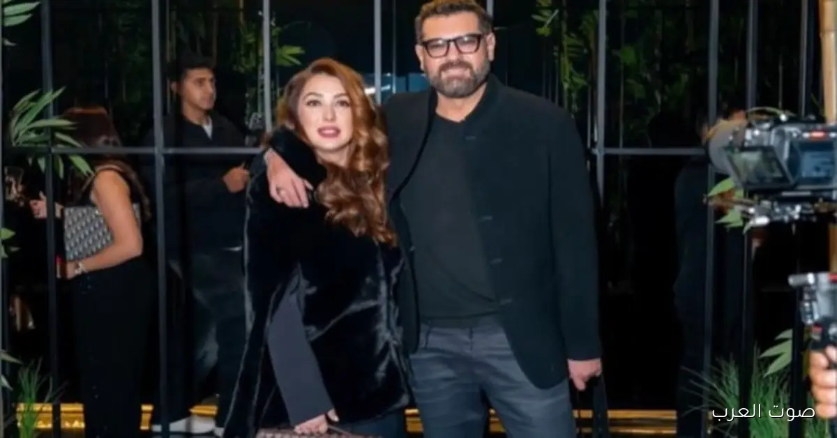 كندة علوش في طلة رومانسية مع عمرو يوسف