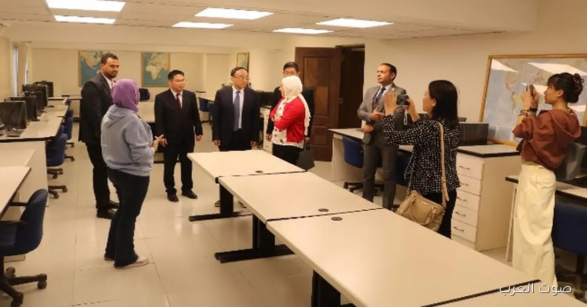 بحوث الصحراء بتبحث عن فرص التعاون العلمي مع جامعة چينچو الصينية