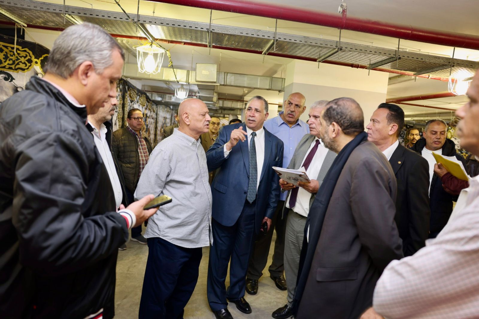 صورة من الجولة التفقدية