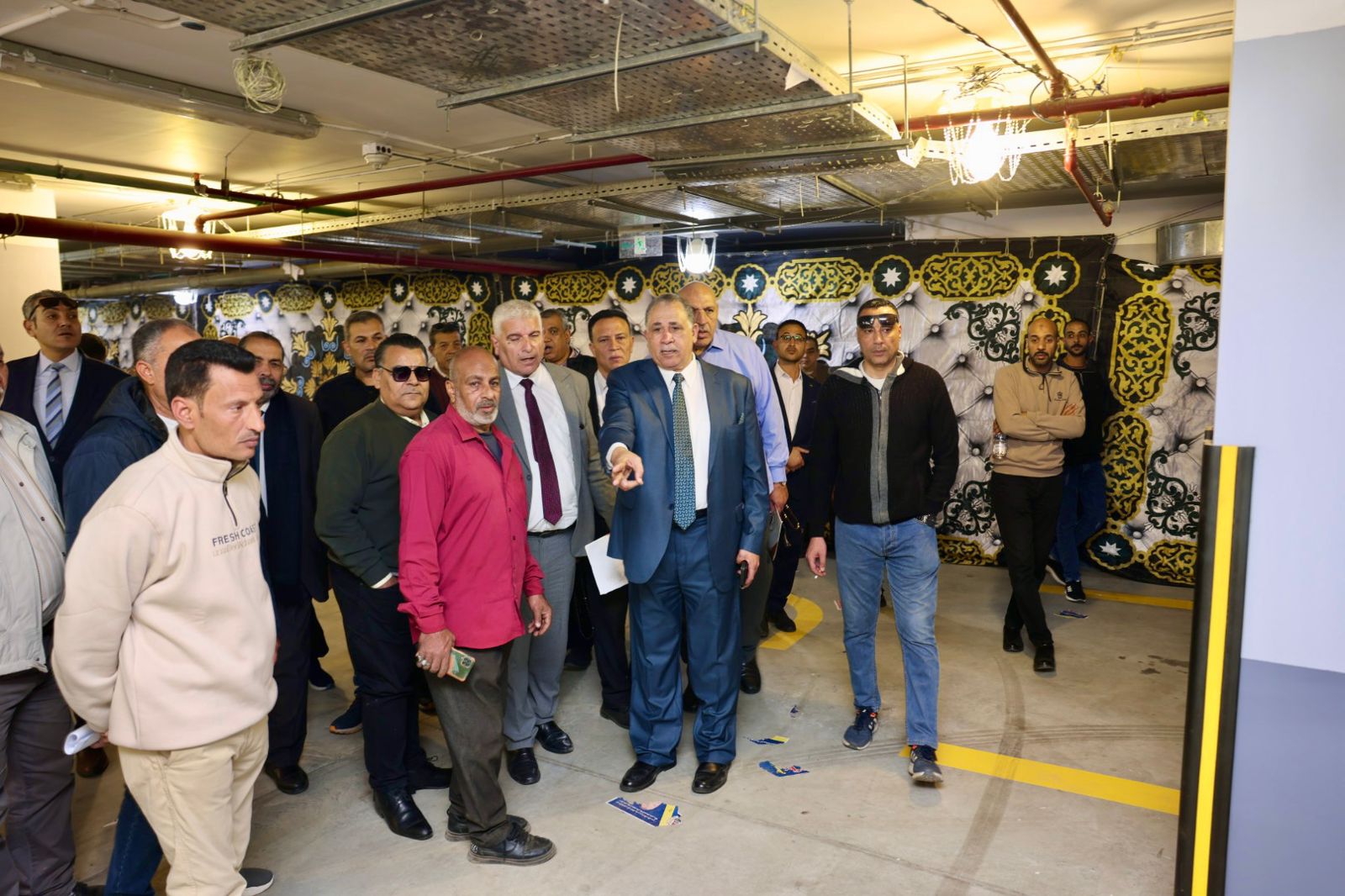 صورة من الجولة التفقدية