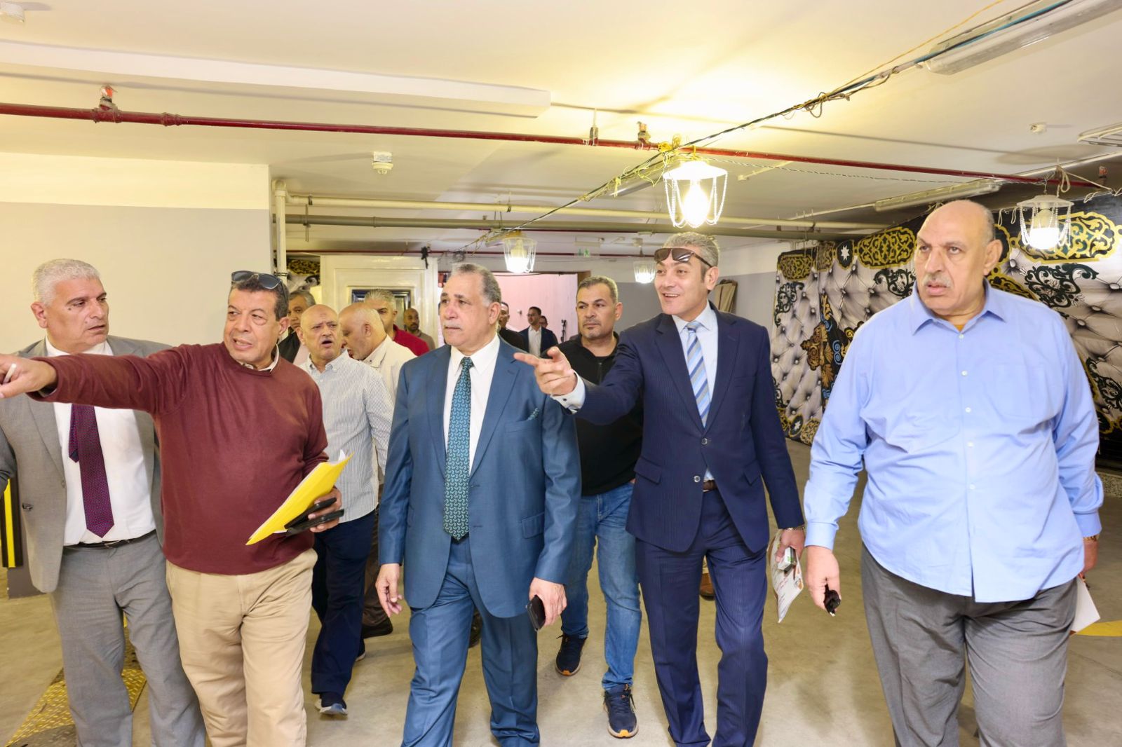 صورة من الجولة التفقدية