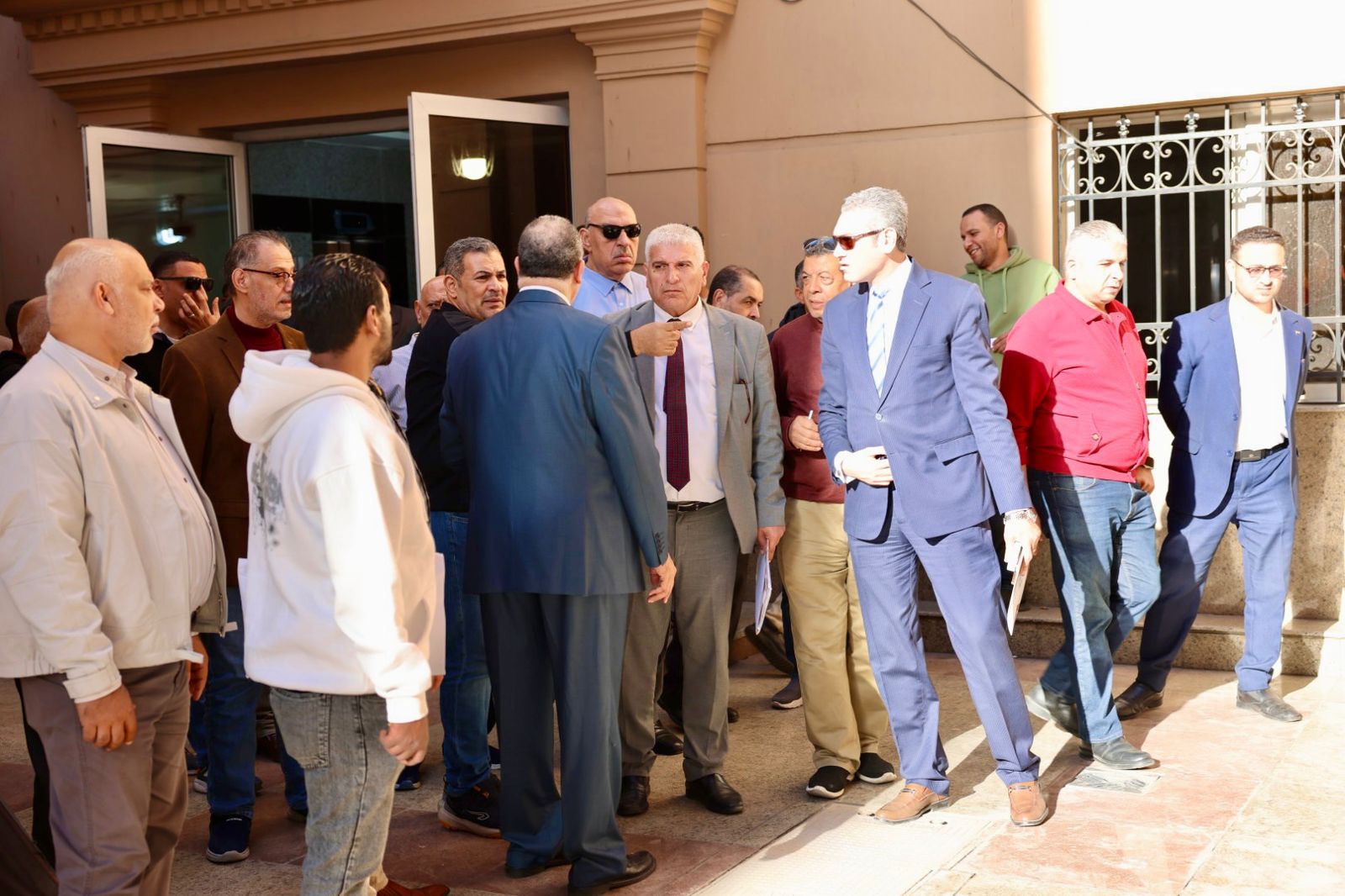 صورة من الجولة التفقدية