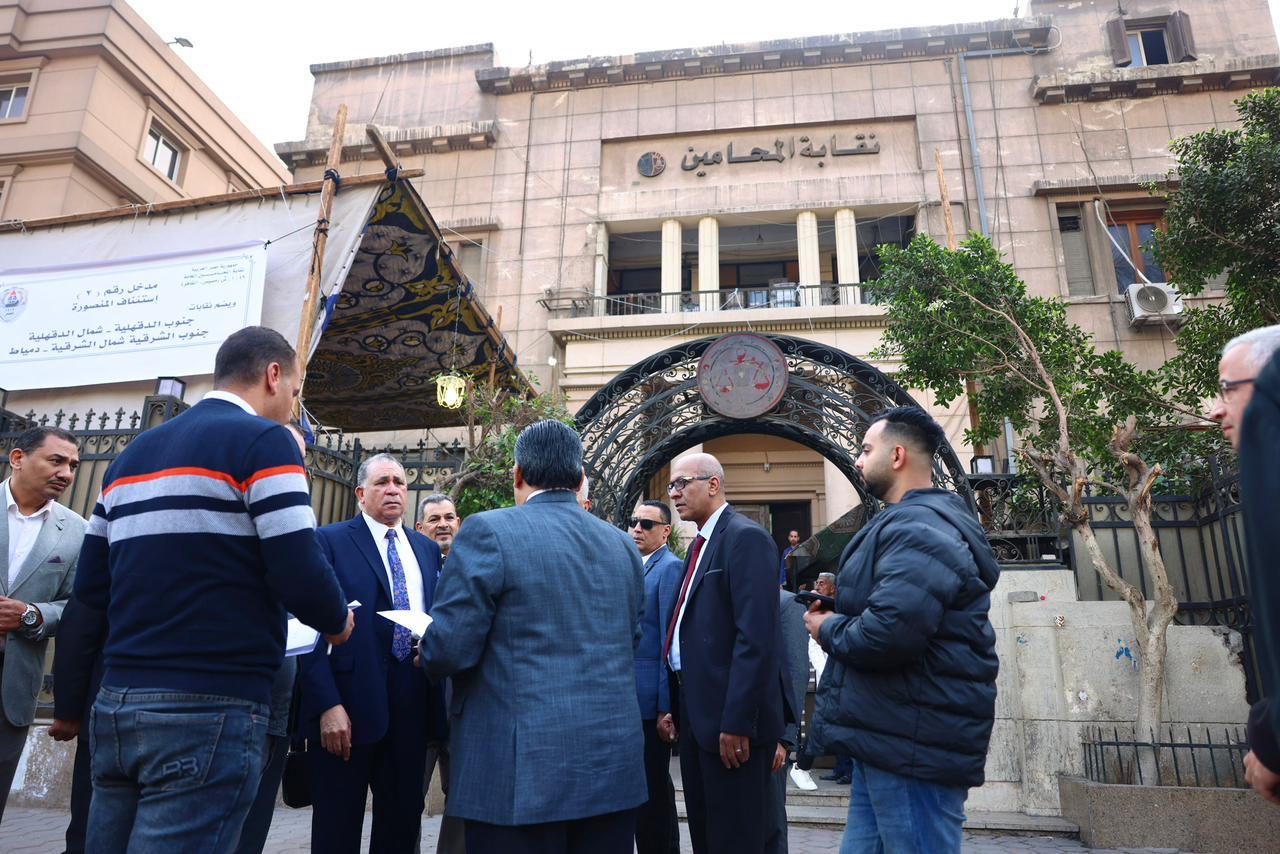 الأعضاء بيجوا نقابة المحامين علشان يشاركوا في جمعية المعاشات 6 اجتماع الجمعية العمومية