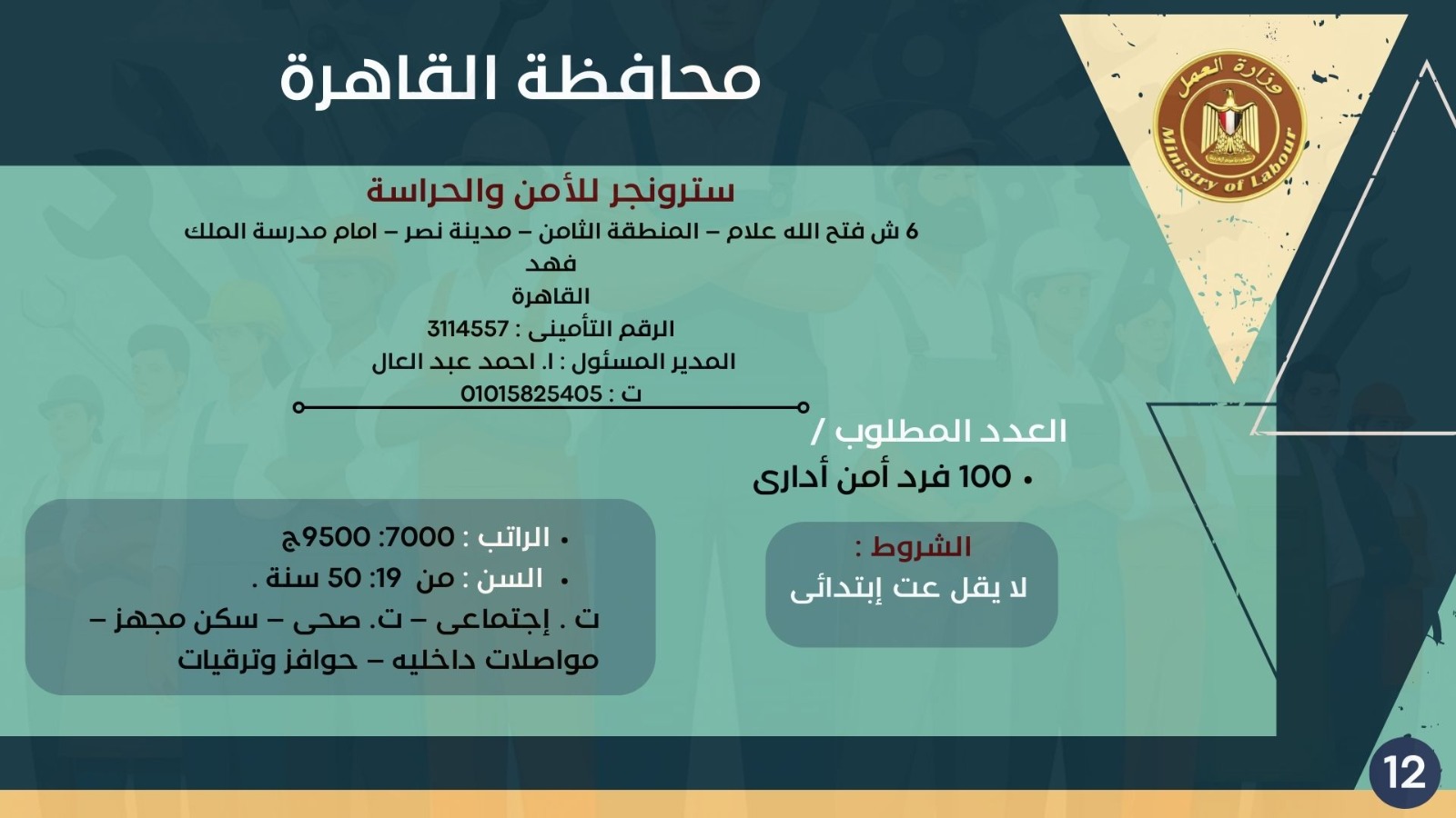 5843 وظيفة جديدة في 10 محافظات 11 1765024023 341 5843 وظيفة جديدة في 10 محافظات