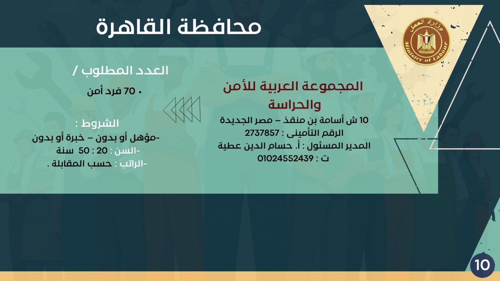 5843 وظيفة جديدة في 10 محافظات 9 1765024023 927 5843 وظيفة جديدة في 10 محافظات