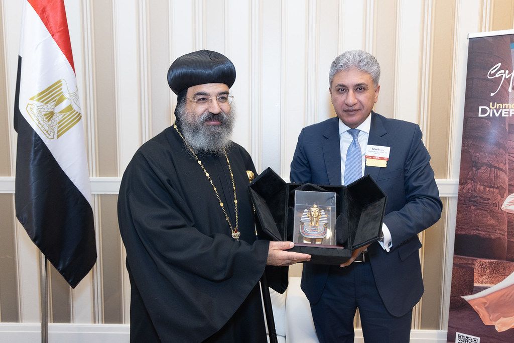 وزير السياحة يتقابل مع قيادات كنسية في أمريكا خلال مؤتمر اتحاد منظمي الرحلات USTOA 3 1765033042 939 وزير السياحة يتقابل مع قيادات كنسية في أمريكا خلال مؤتمر