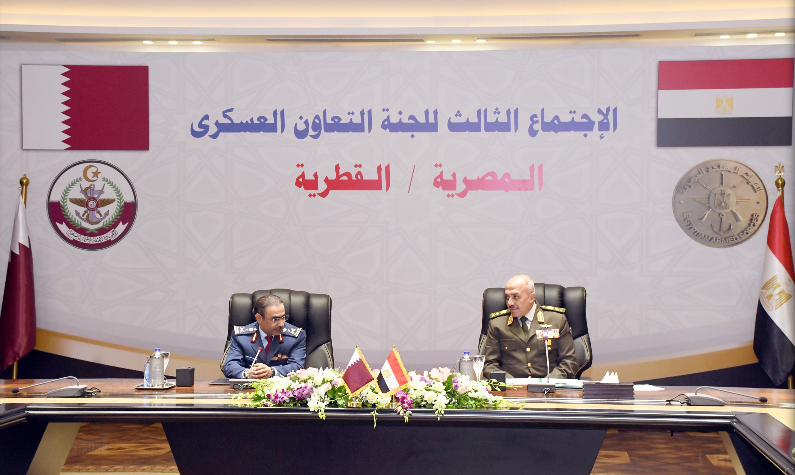 رئيس الأركان يتقابل مع نظيره القطري لبحث التعاون العسكري بين البلدين 7 1765040122 97 رئيس الأركان يتقابل مع نظيره القطري لبحث التعاون العسكري بين
