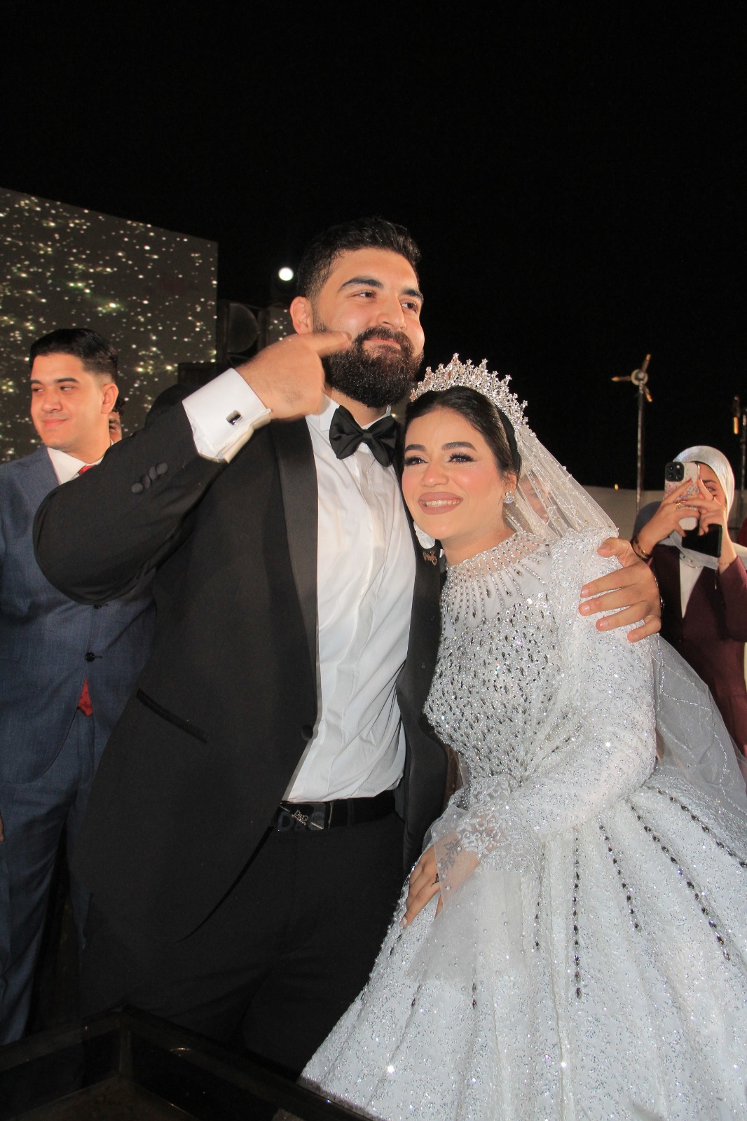 زفاف المصارع أدهم ساري.. شوفوا الصور 6 1765047921 618 زفاف المصارع أدهم ساري شوفوا الصور