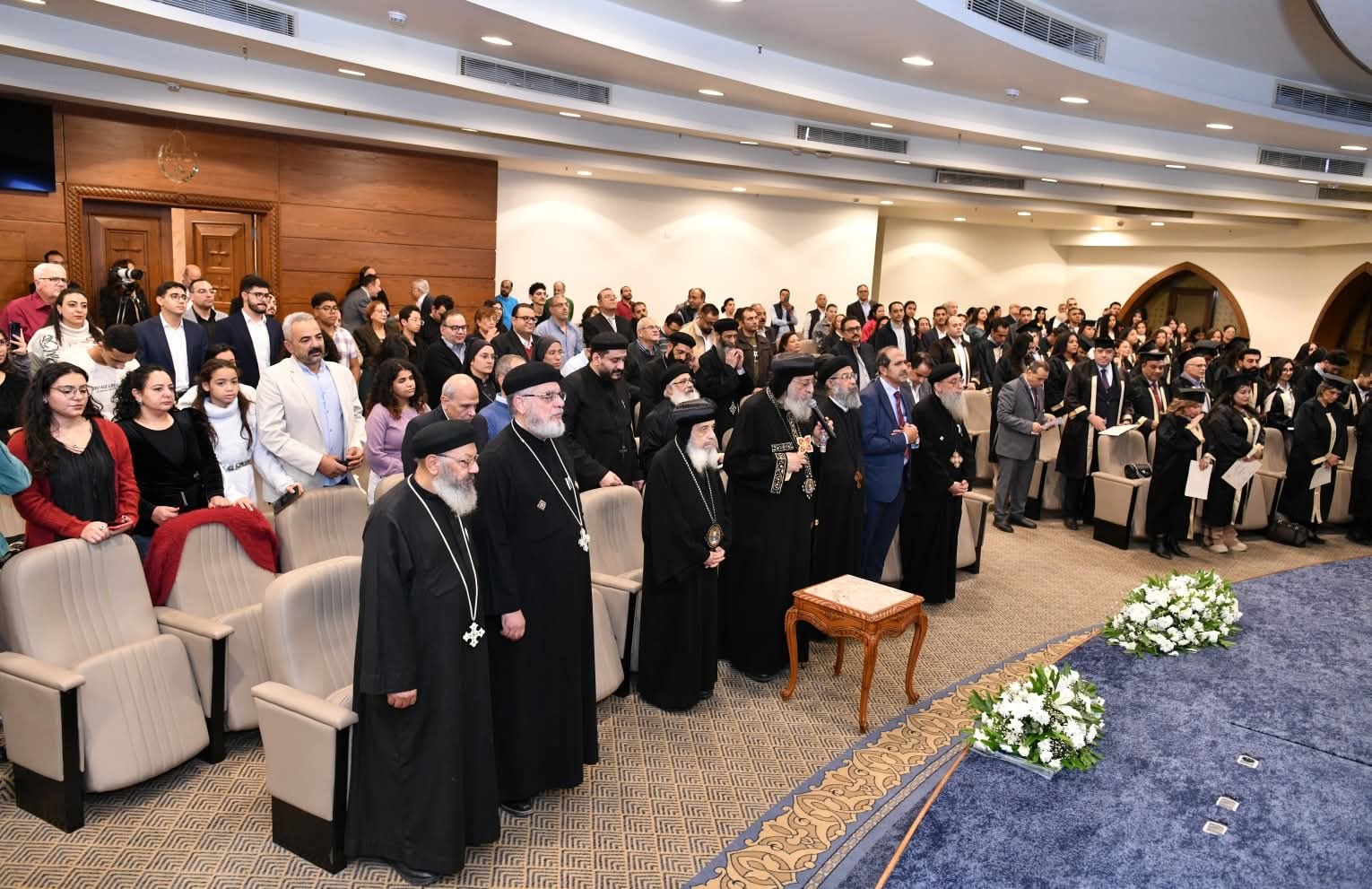 تخرج دفعتين من معهد الكتاب المقدس في المعادي.. صور 3 1765053041 191 تخرج دفعتين من معهد الكتاب المقدس في المعادي صور