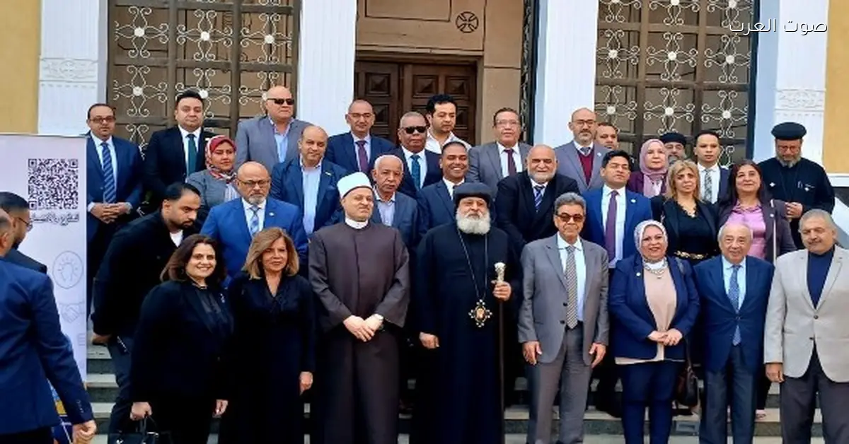 وفد من العمال يشارك في ملتقى التوظيف الرابع في كنيسة الأنبا برسوم