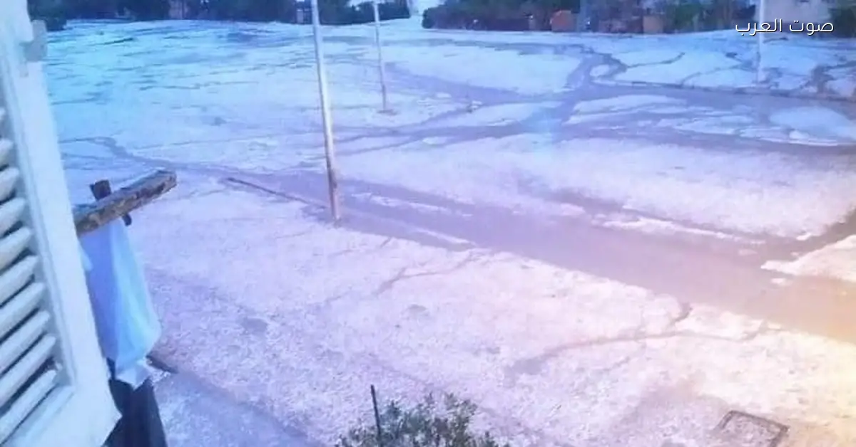 الأرصاد تحذر: برق ورعد وثلوج في بعض المناطق بكرة