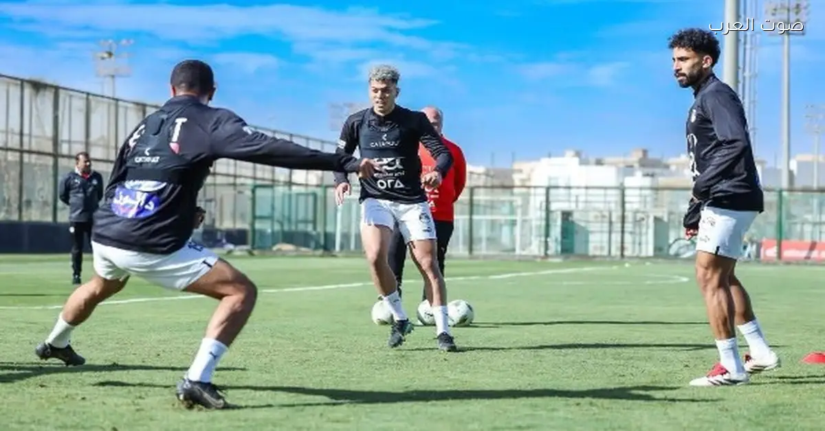 صور من تدريبات منتخب مصر قبل مواجهة نيجيريا الودية.. تابعوا معانا