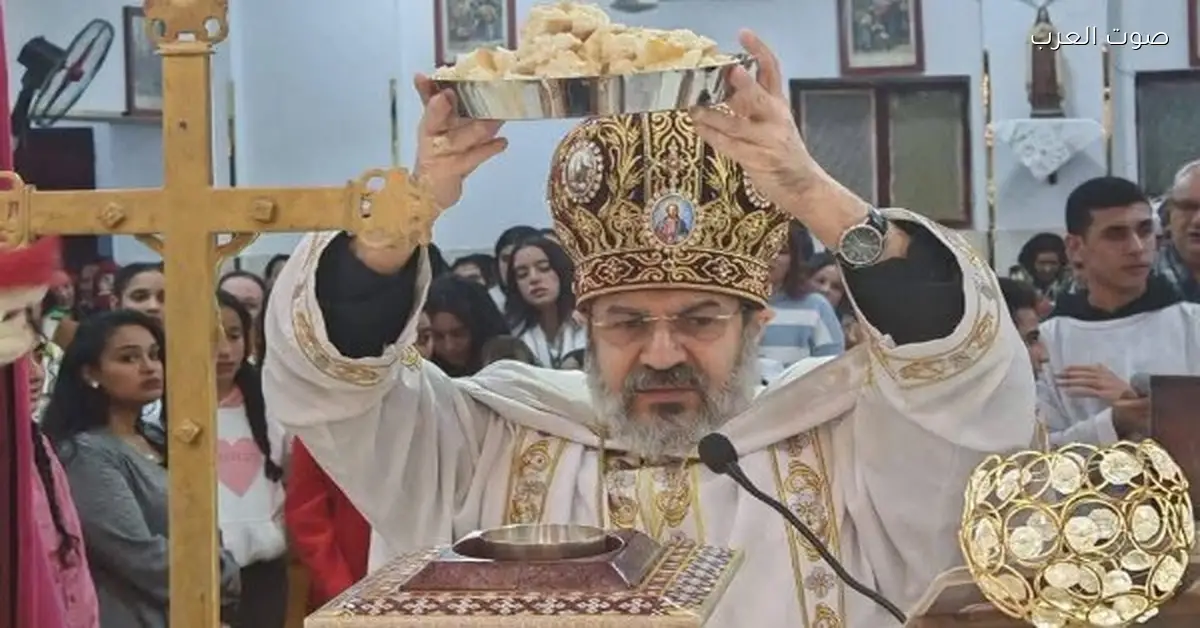 الأنبا توما يقيم قداس عيد الحبل بلا دنس في كنيسة السيدة العذراء مريم بالهماص