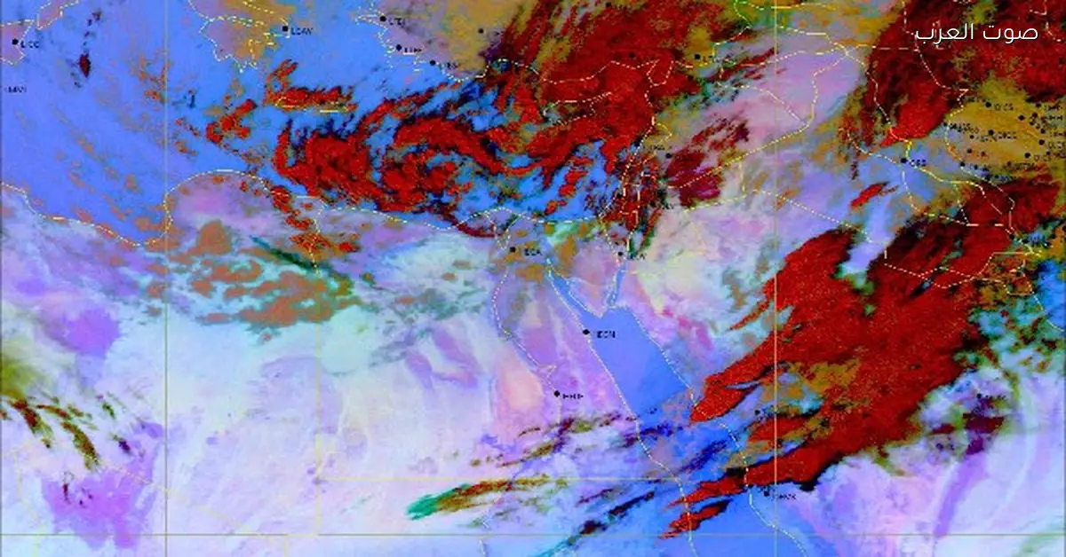 أمطار وعواصف تضرب القاهرة وتحذيرات من برد قادم